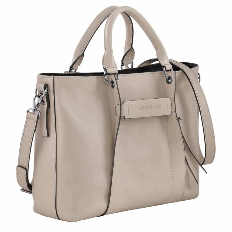 Light Brown Longchamp Longchamp 3D L Women's Handbags